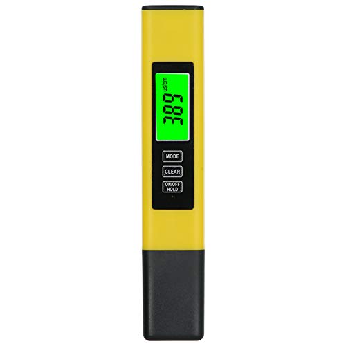3-in-1 Digital Water Quality Tester, TDS EC Temperature Meter for Drinking Water, Fish Tank, Swimming Pool, Laboratory, Fa...