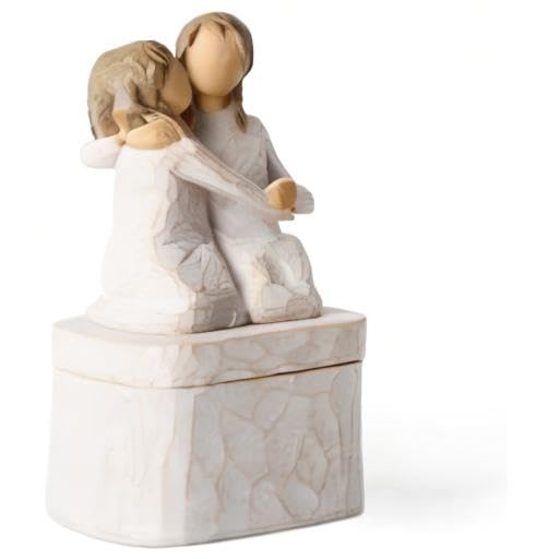Willow Tree Sister mine Keepsake Box, sculpted, hand-painted Keepsake Box