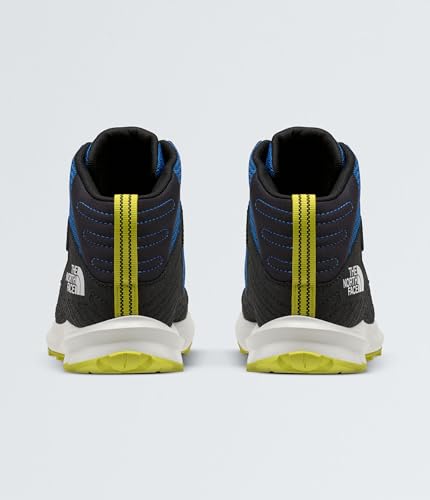 THE NORTH FACE Kids' Fastpack Hiker Mid Waterproof Shoe | Rockered Eva Midsole, Grippy Rubber Outsole