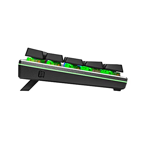 Cooler Master SK622 60% Wireless Bluetooth Space Gray Mechanical Low Profile Gaming Keyboard, Linear Red Switches, Customi...