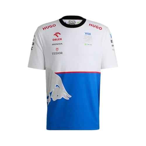 HUGO Mens F1 2024 Racing Bull Team Driver Tshirt