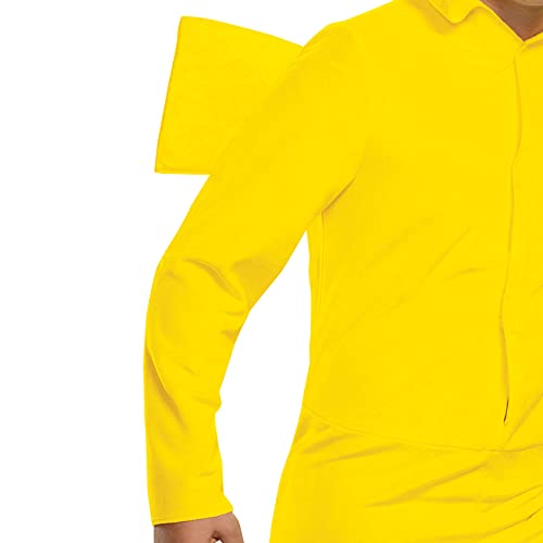 Pikachu Costume for Kids, Official Pokemon Costume Hooded Jumpsuit