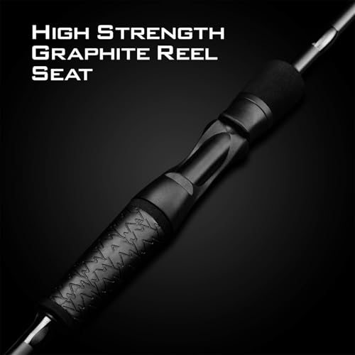 KastKing Crixus Fishing Rod and Reel Combo, High Performance Spinning & Baitcaster Combo, IM6 Graphite 2Pc Blanks, Zirconi...