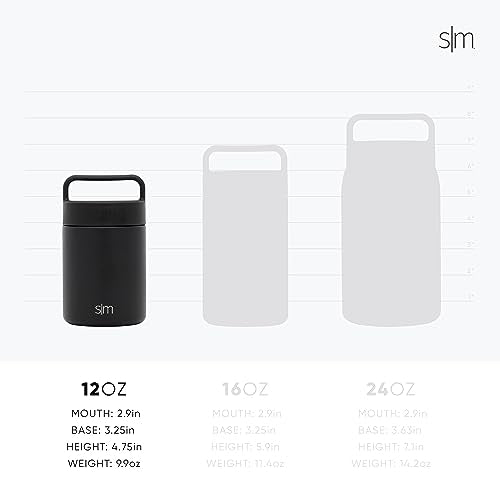 Simple Modern Food Jar for Hot Food | Reusable Stainless Steel Vacuum Insulated Leak Proof Lunch Storage for Smoothie Bow...