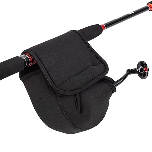 FASANIY Fishing Reel Cover Protective Bag Trolling Spinning Reel Baitcasting Protective Case Pouch Sleeve 3 Size 2Pack (L ...