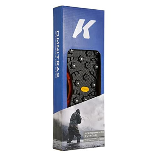 Korkers Mens Omnitrax 3.0 Winter Sole - Studded Vibram Xs Trek Sole