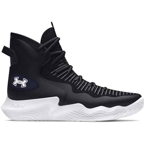 Under Armour Women's Flow Highlight Ace, (001) Black/Castlerock/Mod Gray, 6, US