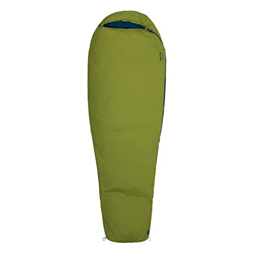 MARMOT Voyager 45° or 55° Mummy Sleeping Bags, Synthetic Spirafil Insulation for Camping & Backpacking