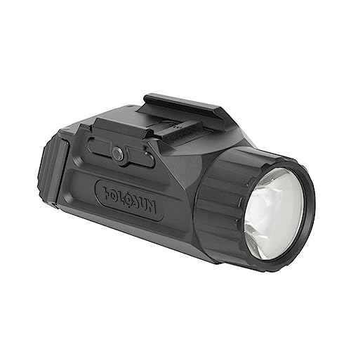 HOLOSUN P.ID Pistol Light ? 1,000 Lumen High Output Weaponlight with Magnetic USB Charging, 18350 Rechargeable Battery, MIL-STD-1913 Mount, IPX8 Waterproof, Compact Aluminum Housing