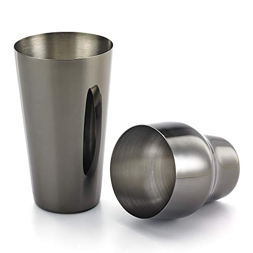 Barfly Cocktail Shaker Set, 24oz (700 ml), Gun Metal Black