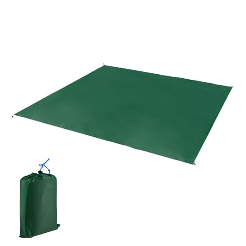 JEELAD Tent Footprint Camping Tarp Picnic Mat Waterproof Tent Floor Saver Ultralight Ground Sheet Mat for Hiking, Backpack...