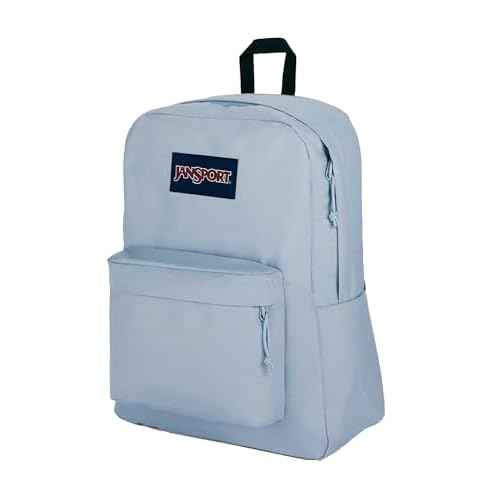 JanSport Superbreak Backpack - Durable, Lightweight Premium Backpack, Blue Dusk