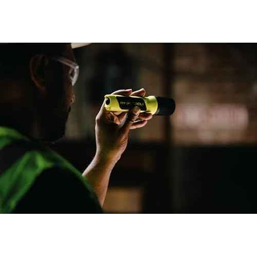 Streamlight 68602 4AA ProPolymer Lux Div 1 Flashlight with White LED, Yellow - 100 Lumens