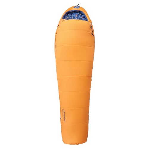 Retrospec Dream 25 Kids Sleeping Bag for Camping - Mummy Style, Water-Resistant, Lightweight 3lbs 3oz, Adjustable Length, ...