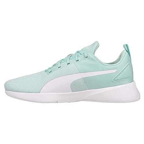 Puma Women's Flyer Runner Running Shoe, Femme Eggshell Blue-White, 8.5