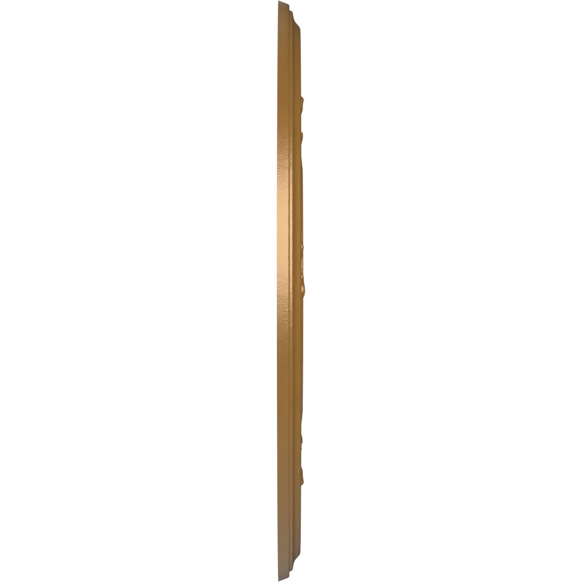 Ekena Millwork Cmp13Bacgh Baltimore Thermoformed Pvc Ceiling Medallion (Fits Canopies Up To 5 1/4), 13Od X 3 1/2Id X 3/4P, Metal