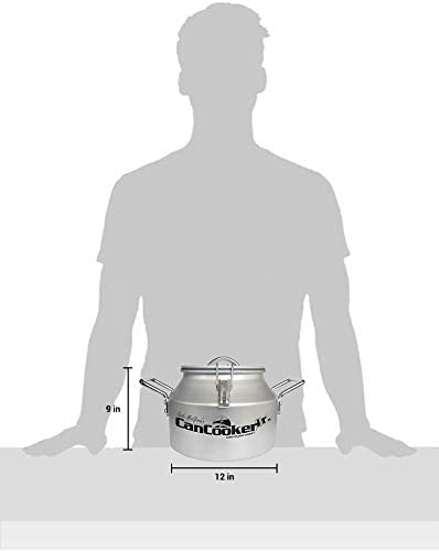 CanCooker Junior - Premium Portable Camping Cookware with Non-Stick Coating | 2 Gallon Outdoor Steam Cooker for Camping, H...
