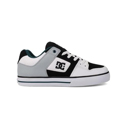 DC Men's Pure Low Top Lace Up Casual Skate Shoe Sneaker