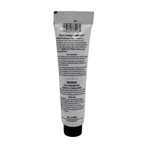 J-B Weld MufflerSeal Muffler Cement Plastic Tube 6 oz. (37906)