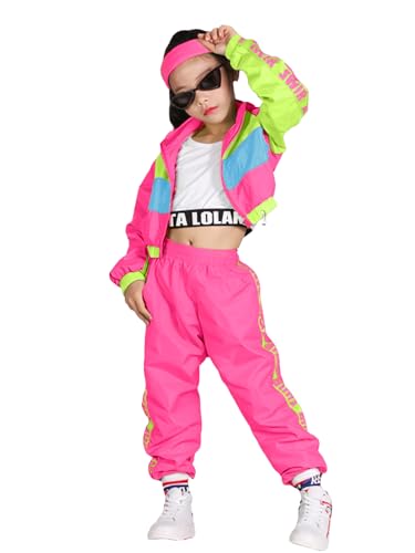 Girls Dance Clothing Set, Hip Hop Modern Jazz Team Performance Costume, Girls Dance Wear Sets