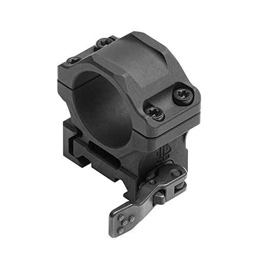 UTG ACCU-SYNC QR 1" Low Profile Scope Rings, Picatinny Black