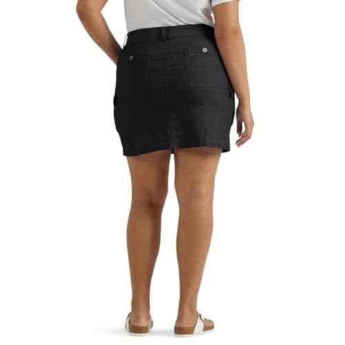 Lee Women's Plus Size Ultra Lux Comfort with Flex To Go Cargo Skort