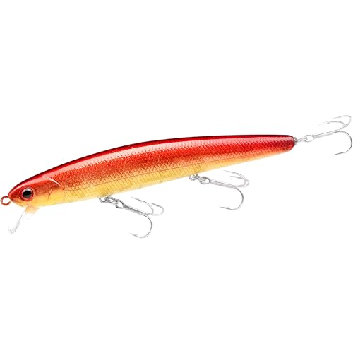 LUCKY CRAFT FlashMinnow 110 Ghost Series, Saltwater Fishing Lures, Jerkbait Surf Fishing Accessories and Gear, 1-2 ft Slow...