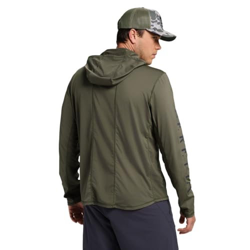 Beretta Men's Keys Flex Breathable Quick Dry UPF 50+ Sun Protection Casual Outdoor Active Long Sleeve Performance Hoodie