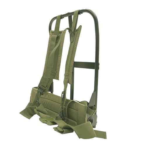 Rothco Alice Pack Frame with Attachments ? Includes Padded Shoulder Straps and Kidney Pad Waistbelt ? Lightweight Aluminum Construction