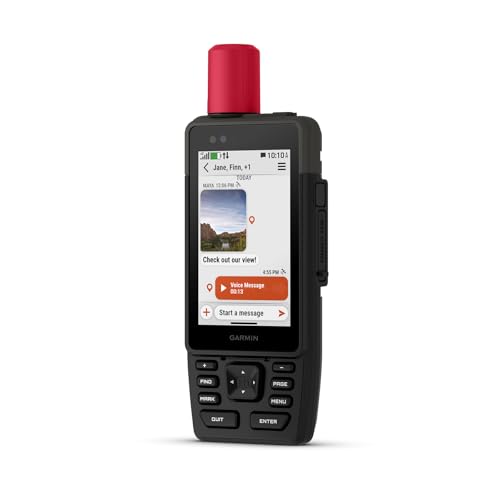 Garmin® GPSMAP® H1i Plus, Premium GPS Handheld Navigator with inReach® Plus Technology to Share Texts, Photos, Voice Memos...