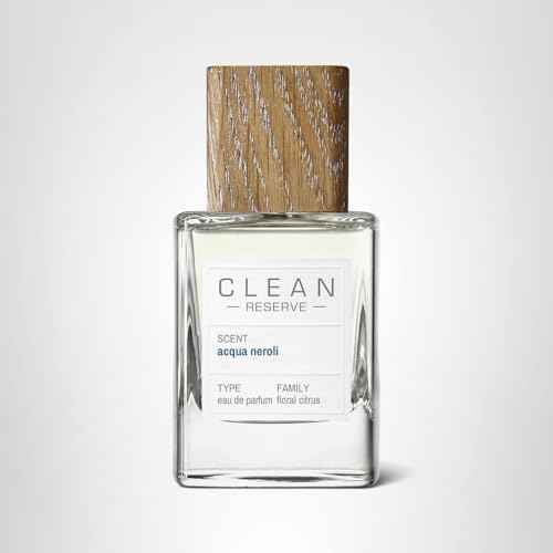 CLEAN RESERVE Acqua Neroli Eau de Parfum | Eco-Conscious & Sustainable Spray Fragrance | Vegan, Phthalate-Free, & Paraben-Free | 1.7 Fl Oz/50mL