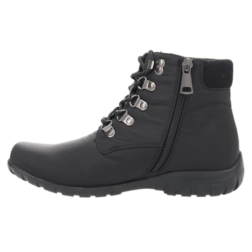 Propet Womens Dani Winter Lace Up Casual Boots Ankle Low Heel 1-2" - Grey