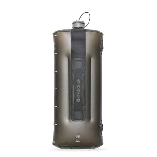 HydraPak Seeker - Collapsible Water Storage (6 Liter)- BPA & PVC Free Camping Hydration Reservoir Bag