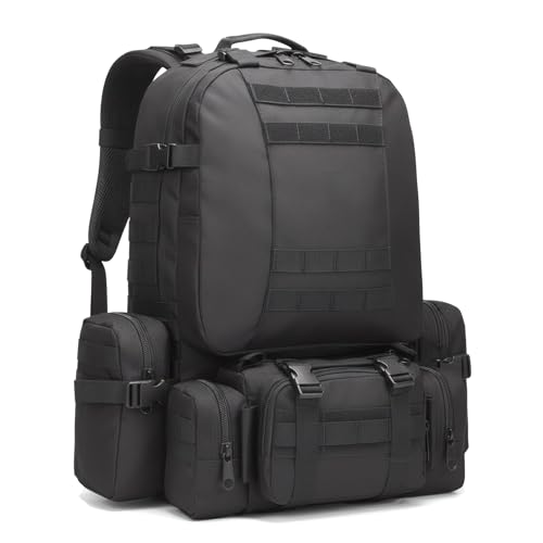 Fortune Edge Military Tactical Backpack for Men 60L Waterproof Bug Out Bag Survival Rucksack Go Bag Emergency Molle System...