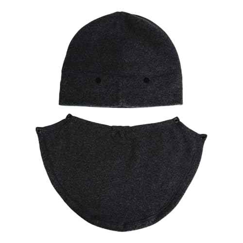 Timberland Men¡¯s 2-in-1 Fleece Balaclava - Water Resistant, Convertible Hood with Face Cover, Soft Fleece for Cold Weather
