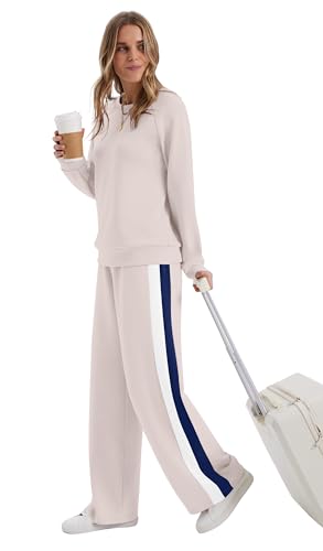 XIEERDUO 2 Piece Sets for Women Fall Fashion Must Have Teachers Airport Outfits 2025 Winter Clothing Lounge Sets Sweatsuits
