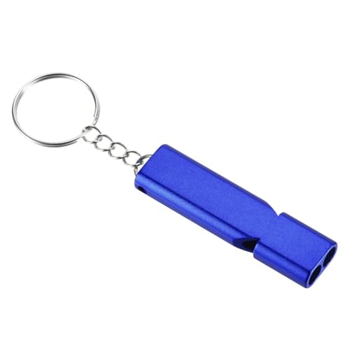 Emergency Survival Whistle with Keychain for Outdoor Rescue Signaling Loud