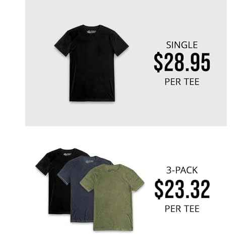 INTO THE AM Short Sleeve Active Tees for Men - Athletic Workout Gym T-Shirts S - 4XL Running Gym Hiking Fitness