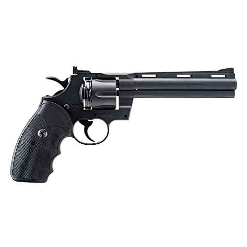 Umarex Colt 6" Python .357 Caliber Steel BB C02 Air Pistol, Powdered Black