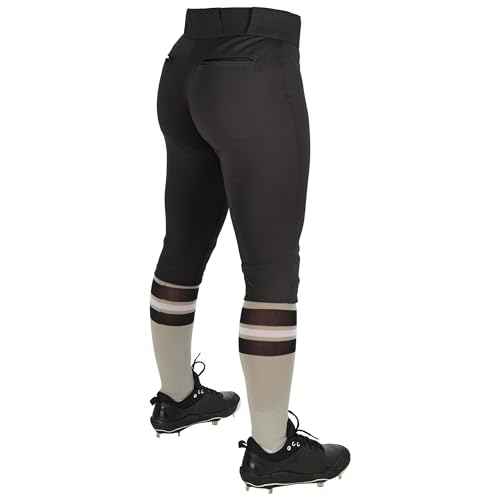 CHAMPRO Girls' Knicker Style Low-Rise Softball Pants