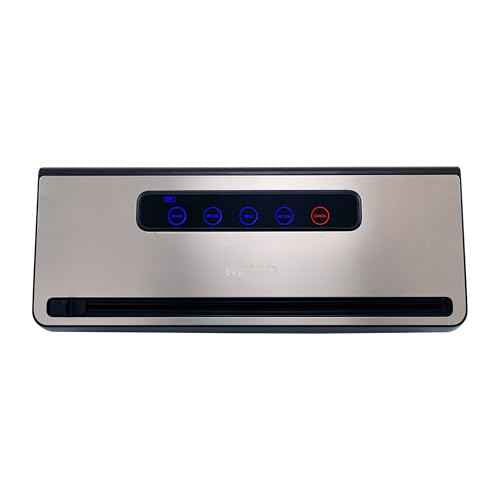 Nesco Preserve Plus Vacuum Sealer | Dry & Moist Modes | Built-in Bag Cutter & Roll Storage | 11.8" Seal Width | Includes 2 Rolls