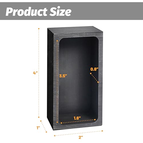Nelyrho 3KG Propane Smelting Furnace Kit for Beginners – Easy-to-Use Portable Metal Smelter with Crucible, 2 Ingot Molds, ...