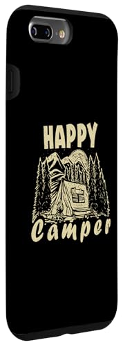 Happy Camper Outdoor Hiking and Camping Lifestyle Adventure Case for iPhone 7 Plus/8 Plus