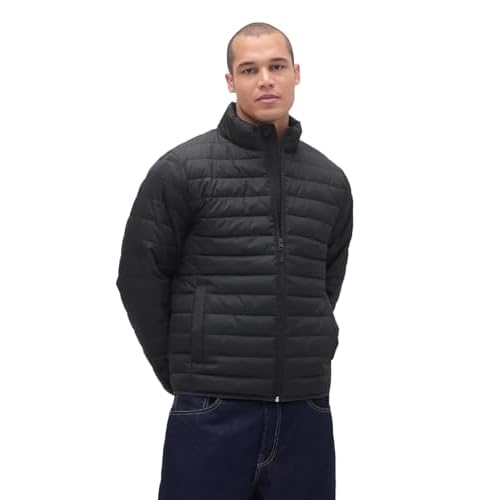 GAP mens Logo Lightweight Puffer Jacket