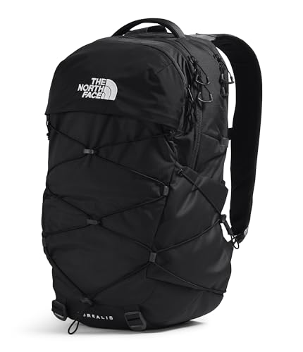 The North Face Borealis Commuter Laptop Backpack - Water Repellent, 16" Laptop Sleeve, Large Main Compartment, TNF Black/T...