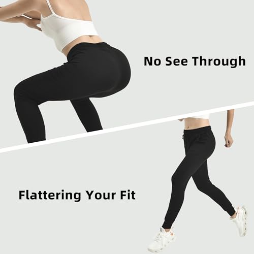 Ipletix Joggers for Women with Pockets,Womens Drawstring Lightweight Yoga Sweatpants for Lounging Workout Running