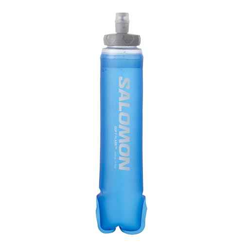 Salomon Soft Flask 500 ml / 17 Ounce Hydration Accessory - Clear Blue