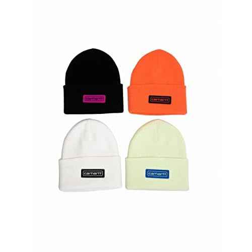 Carhartt Mens Knit Logo Patch Beanie