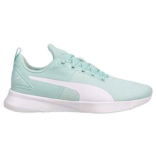 Puma Women's Flyer Runner Running Shoe, Femme Eggshell Blue-White, 8.5