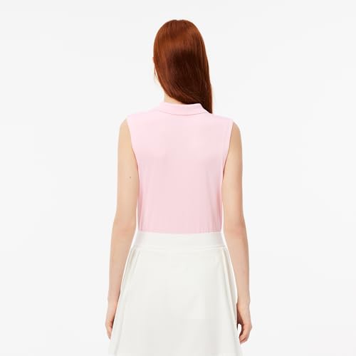 Lacoste Women's Sport Slim Fit UV Protect Stretch Golf Polo Shirt